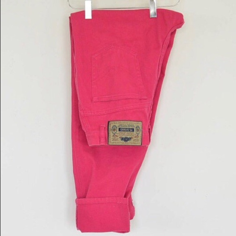 Pink vintage hot pink 80s mom jeans - Picture 3 of 3